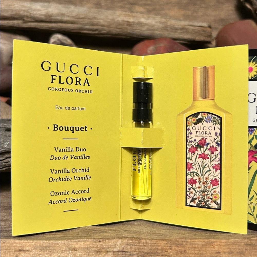 2 Gucci Flora Gorgeous Orchid Travel - Picture 2 of 4